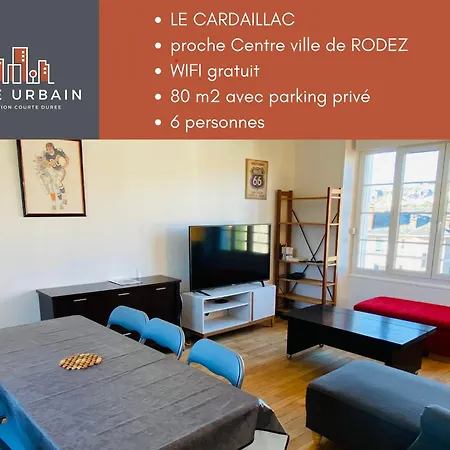 Apartment T4 Cite Cardaillac, Parking Prive, Wifi